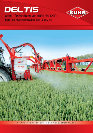Opbouwveldspuiten Kuhn Deltis 1000 RHPM