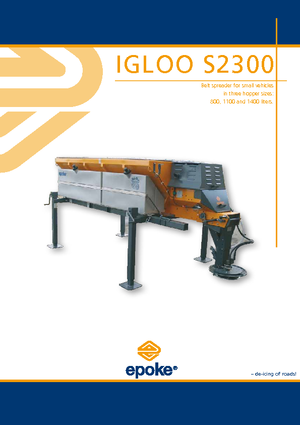 Opbouwspreadingassemblages Epoke® Igloo S 2300