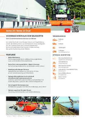 Opbouwveegmachines Bema 25/2300