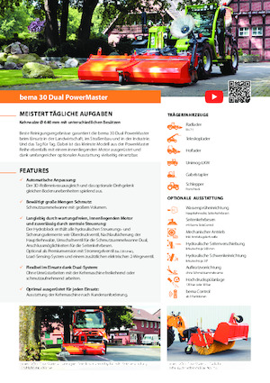 Opbouwveegmachines Bema 30 Dual 2600