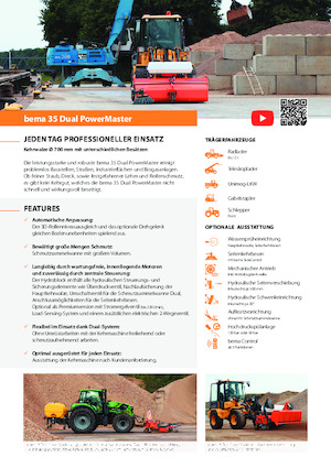 Opbouwveegmachines Bema 35 Dual 2050