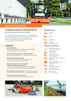 Opbouwveegmachines Bema bema 25