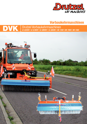 Opbouwveegmachines Drutzel DVK-M 150 H