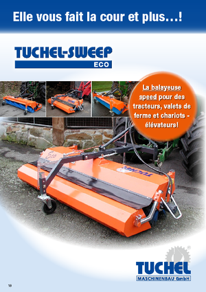 Opbouwveegmachines Tuchel Eco 180 Ø 520