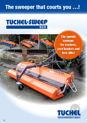 Opbouwveegmachines Tuchel Eco 180 Ø 520
