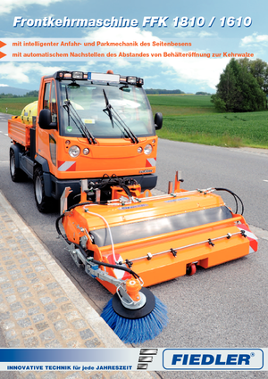 Opbouwveegmachines Fiedler FFK 1610