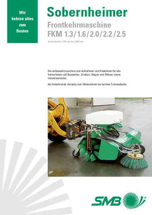 Opbouwveegmachines Sobernheimer FKM 1.6