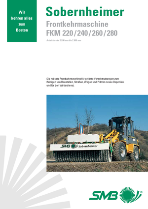 Opbouwveegmachines Sobernheimer FKM 240