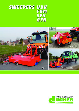 Opbouwveegmachines Dücker HDK 1800