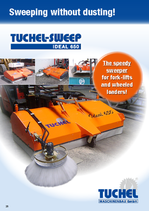 Opbouwveegmachines Tuchel Ideal 