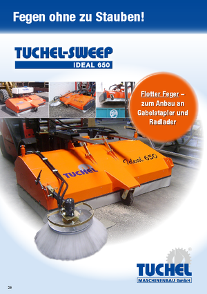 Opbouwveegmachines Tuchel Ideal 