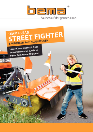 Opbouwveegmachines Bema Kommunal 520 Dual 1250