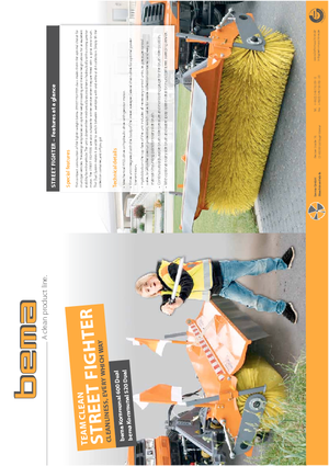 Opbouwveegmachines Bema Kommunal 600 Dual 2050