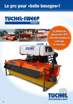 Opbouwveegmachines Tuchel Profi 180 Ø 600