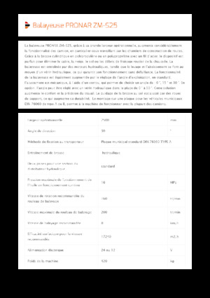Opbouwveegmachines Pronar ZM-S 25