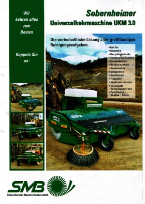 Opbouwveegmachines Sobernheimer UKM 3.0