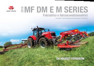 Maaiercombinatie - Schijf met kneuzer Massey Ferguson DM8312 EL-TL-RCB