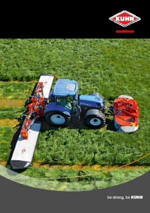 Maaiercombinatie - Schijf met kneuzer Kuhn FC 10030 R-FF