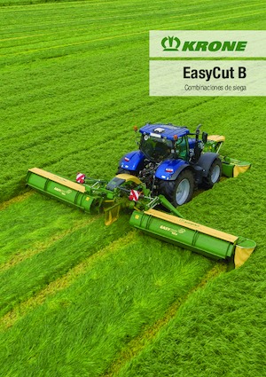 Maaiercombinatie - Schijf zonder kneuzer Krone EasyCut B 1000 