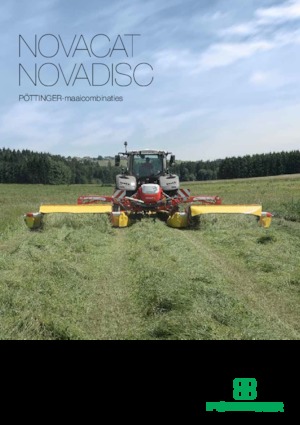 Maaiercombinatie - Schijf zonder kneuzer Pöttinger NovaCat A 10 CF