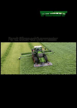 Maaiercombinatie - Schijf zonder kneuzer Fendt Slicer 991 TL