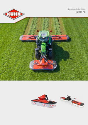 Maaiercombbinatie trommel zonder kneuzer Kuhn PZ 8831