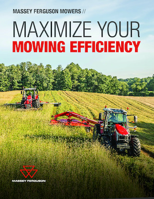 Maaiercombinatie - Schijf met kneuzer Massey Ferguson DM.10114TL-RCB PRO