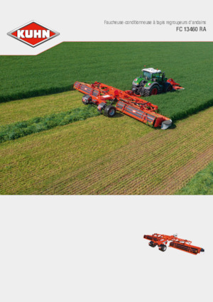 Maaiercombinatie - Schijf met kneuzer Kuhn FC 13460 RA