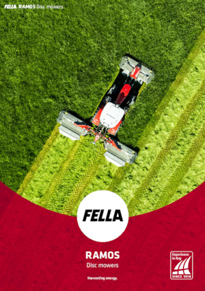 Maaiercombinatie - Schijf met kneuzer Fella Ramos 8612 TL-RC