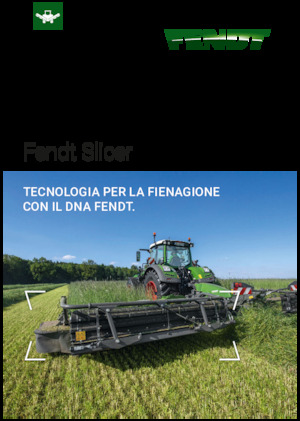 Maaiercombinatie - Schijf met kneuzer Fendt Slicer 960 RC 