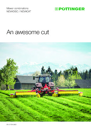 Maaiercombinatie - Schijf zonder kneuzer Pöttinger NovaCat V 10000 CF 