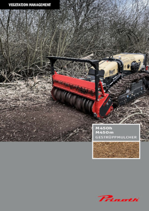 Mulcher grasmaaier Prinoth M450h-1450