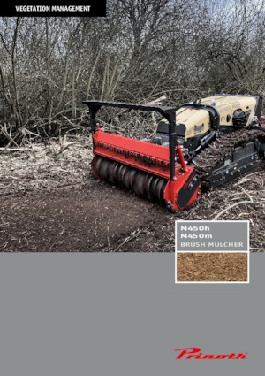 Mulcher grasmaaier Prinoth M450h-1450