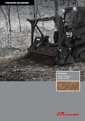 Mulcher grasmaaier Prinoth M450s-1900