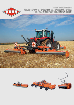 Mulcher grasmaaier Kuhn BC 3200 