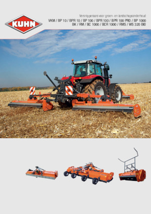 Mulcher grasmaaier Kuhn BC 3200 