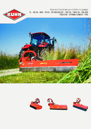 Mulcher grasmaaier Kuhn Spring-Longer S 2380 RP