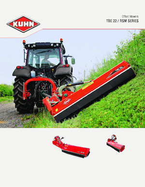 Mulcher grasmaaier Kuhn TB 211