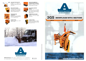 Multisharp sneeuwruimers Assaloni 3 GS 36*