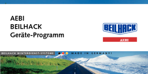 Multisharp sneeuwruimers Beilhack PVF 26-3