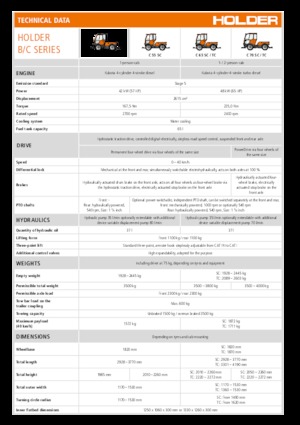 Voortrekhaak gemeentetrekker Holder C 65 SC