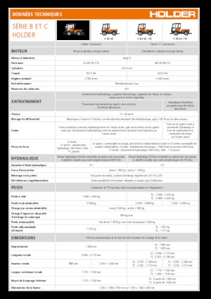Voortrekhaak gemeentetrekker Holder C 65 SC