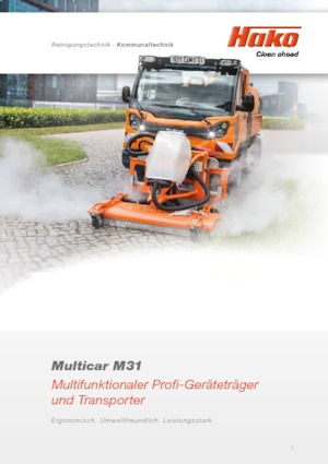Voortrekhaak gemeentetrekker Multicar M31 T
