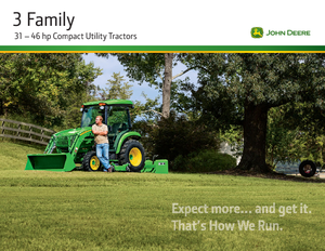 Voortrekhaak gemeentetrekker John Deere 3038 R