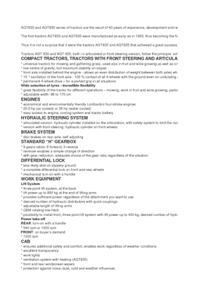Compacttrekkers AGT AGT 835 T