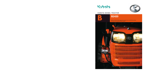 Compacttrekkers Kubota B 2420