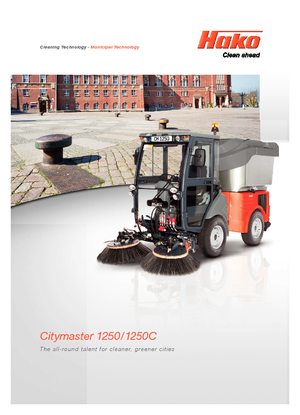 Compacttrekkers Hako Citymaster 1250 C