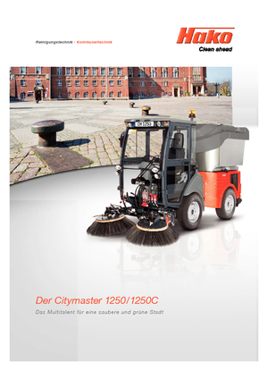 Compacttrekkers Hako Citymaster 1250 C