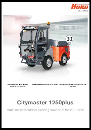 Compacttrekkers Hako Citymaster 1250 plus