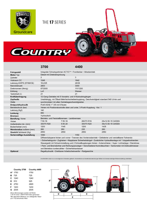 Compacttrekkers Carraro Country 3700